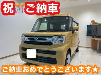 新型スペーシアご納車です♪